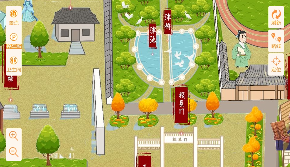 虎门镇手绘地图景区语音讲解导览系统：智慧景区建设的基石